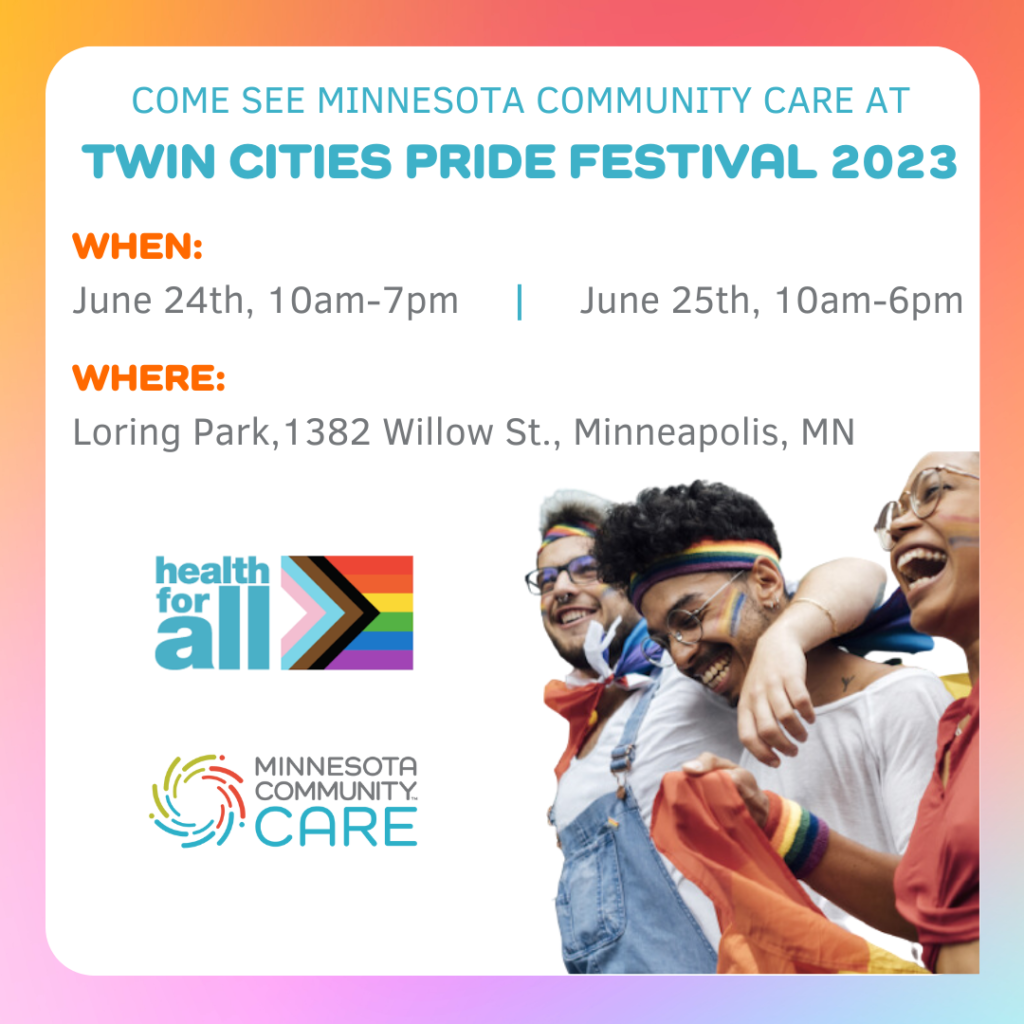 Minneapolis Pride Festival Minnesota Community Care